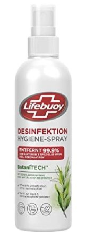 (DE) Lifebuoy, BotaniTech, Środek do dezynfekcji, 250ml (PRODUKT Z NIEMIEC)