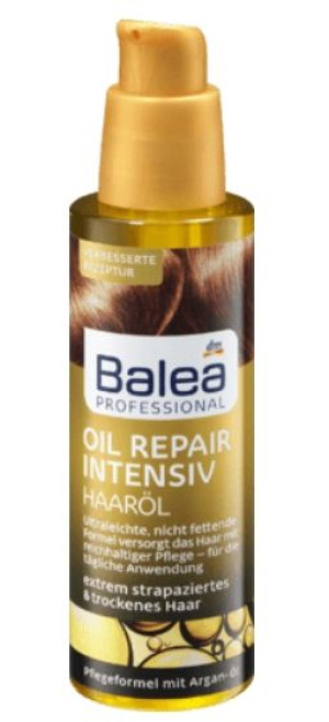 (DE) Balea, Profesjonalny regenerujący olejek do włosów, 100ml (PRODUKT Z N