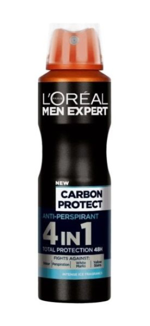 (DE) Loreal Men, Carbon Expert, Dezodorant, 150ml (PRODUKT Z NIEMIEC)