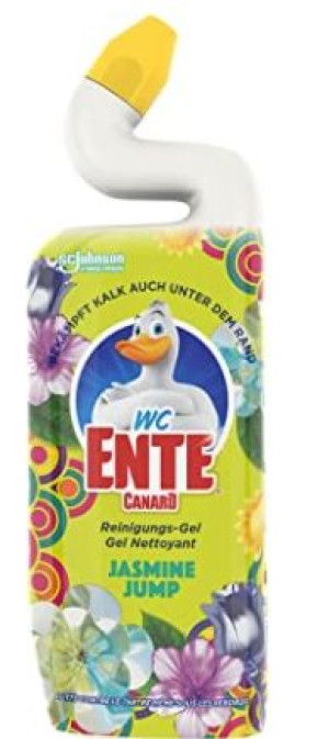 (DE) WC Ente, Jasmine Jump, Płyn do czyszczenia toalet, 750ml (PRODUKT Z NI