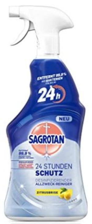 (DE) Sagrotan, Środek czyszczący, cytryna. 600ml (PRODUKT Z NIEMIEC)