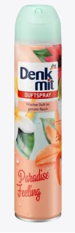 (DE) Denkmit, Paradise Feeling, Odświeżacz, 300ml (PRODUKT Z NIEMIEC)