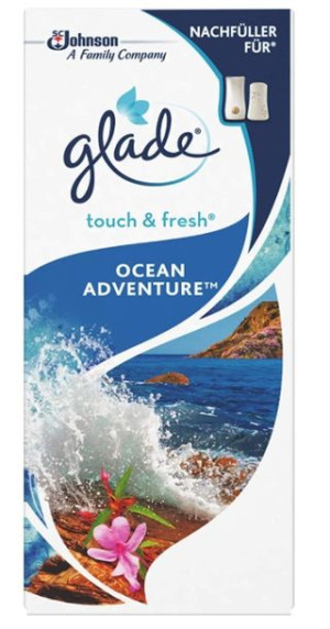 (DE) Glade, Wkład do mini odświeżacza, Ocean Adventure, 10 ml (PRODUKT Z NI
