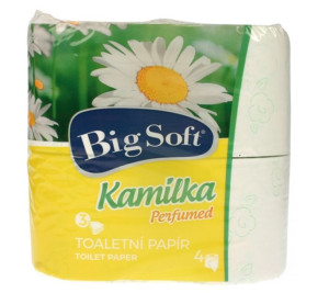 (DE) Kamilka, Big Soft, Papier toaletowy 3-warstwowy, 4x160 sztuk (PRODUKT