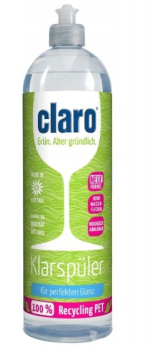 (DE) Claro, Nabłyszczacz do zmywarki, 500 ml (PRODUKT Z NIEMIEC)