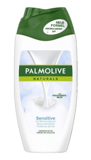 (DE) Palmolive, Sensitive, Żel pod prysznic, 250 ml (PRODUKT Z NIEMIEC)