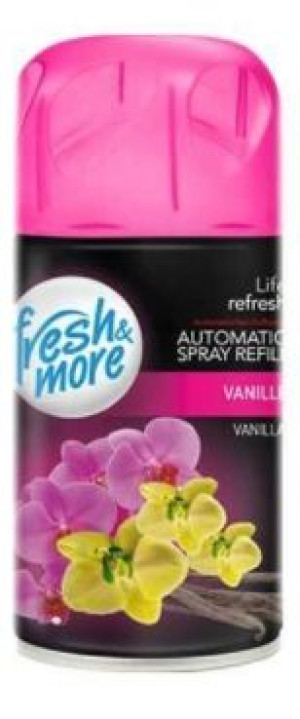 (DE) Fresh & More, Vanille, Odświeżacz powietrza, 250 ml (PRODUKT Z NIEMIEC