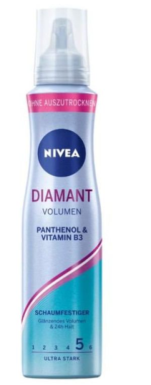 (DE) Nivea, Pianka do włosów nadająca objętość, ultra mocna, 150 ml (PRODUK