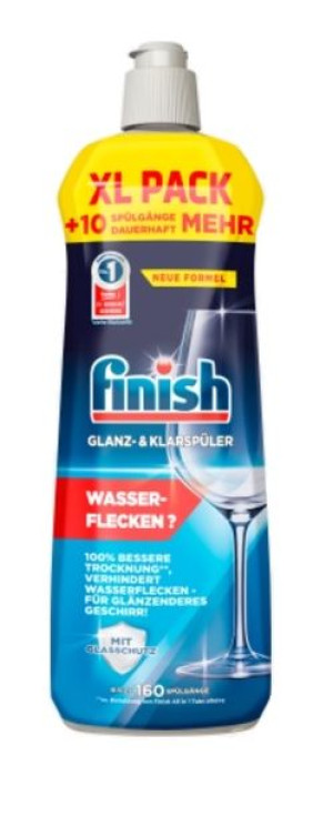 (DE) Finish, Nabłyszczacz, 800 ml (PRODUKT Z NIEMIEC)