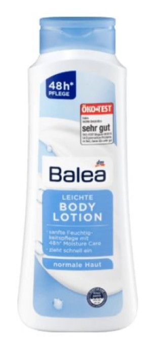 (DE) Balea, Lekki balsam do ciała, 500ml (PRODUKT Z NIEMIEC)