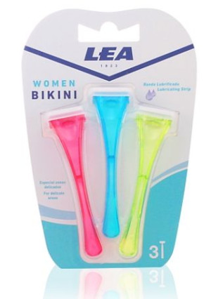 (DE) Lea, Woman Bikini, Maszynka do golenia, 3 sztuki (PRODUKT Z NIEMIEC)