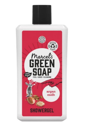 (DE) Marcel's Green Soap, Argan & Oudh, Żel pod prysznic, 500ml (PRODUKT Z