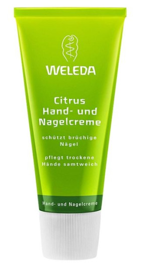 (DE) Weleda, Cytrusowy krem do rąk i paznokci, 50 ml (PRODUKT Z NIEMIEC)