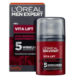 (DE) L'Oréal, Przeciwzmarszczkowy krem dla mężczyzn, 50ml  (PRODUKT Z NIEMI