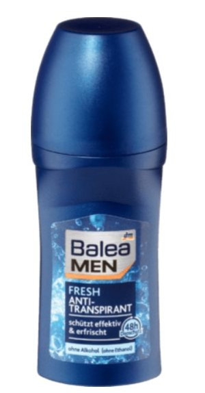 (DE) Balea Men, Dezodorant w kulce świeży, 50ml (PRODUKT Z NIEMIEC)