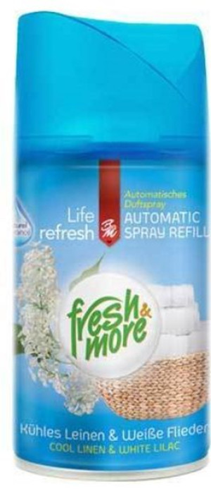 (DE) Fresh & More, Leinen&weiße, Odświeżacz, 250ml (PRODUKT Z NIEMIEC)
