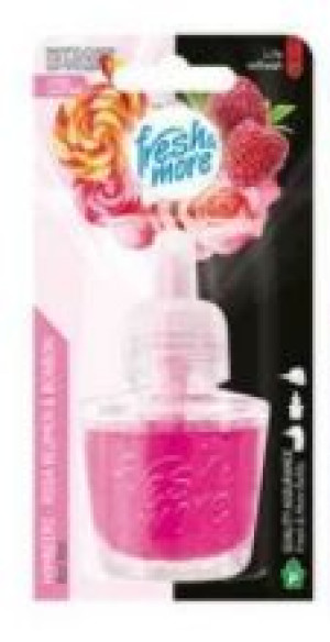 (DE) Fresh & More, Wkład do odswieżacza, Kwiaty malinowo-różowe, 19 ml (PRO