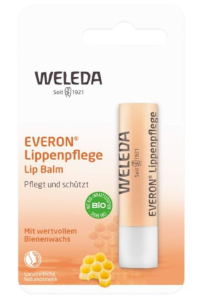 (DE) Weleda, Pomadka do ust z masłem shea i woskiem różanym, 4,8g (PRODUKT