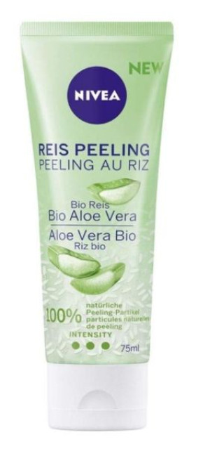 (DE) Nivea, Ryżowy peeling organiczny, 75 ml (PRODUKT Z NIEMIEC)