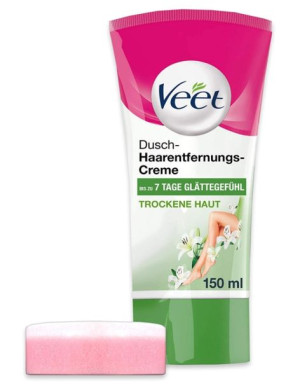 (DE) Veet, Szybki i skuteczny krem ??do depilacji pod prysznic, 150 ml (PRO