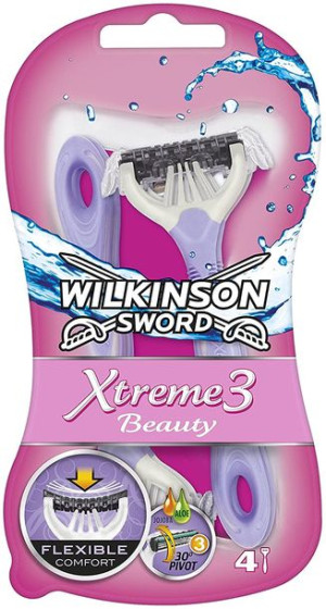 (DE) Wilkinson Sword Systeme Xtreme III for Woman, Maszynka do golenia, 4 s