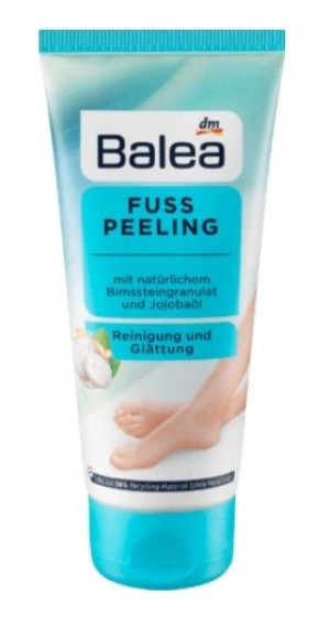 (DE) Balea, Peeling do stóp, 100ml (PRODUKT Z NIEMIEC)