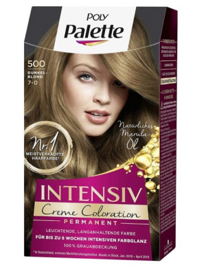 (DE) Schwarzkopf, Intensive cream coloration, Farba do włosów, ciemny blond