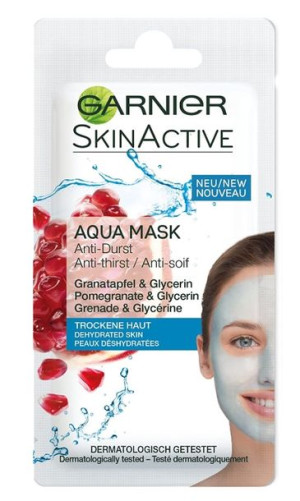 (DE) Garnier, Aqua Mask, maseczka, 8ml (PRODUKT Z NIEMIEC)