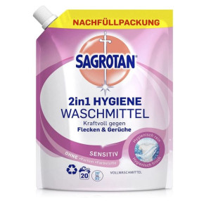 (DE) Sagrotan, Antibacterielles waschmittel, Detergent do prania,  1l (PROD
