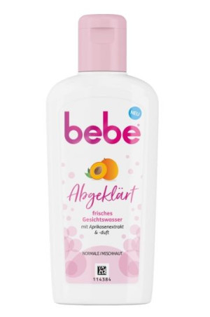 (DE) Bebe, tonik do twarzy o zapachu moreli, 200 ml (PRODUKT Z NIEMIEC)