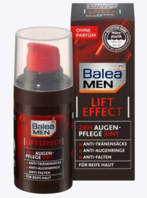 (DE) Balea Men, Krem pod oczy, Efekt liftingu 24h, 15 ml (PRODUKT Z NIEMIEC