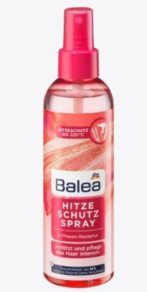 (DE) Balea, Spray do ochrony termicznej 2-fazowy, 200 ml (PRODUKT Z NIEMIEC