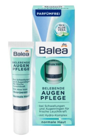 (DE) Balea, Orzeźwiający krem pod oczy, 15ml (PRODUKT Z NIEMIEC)