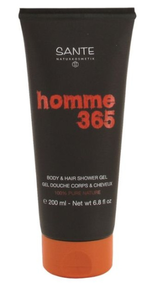 (DE) Sante, Żel pod prysznic do ciała i włosów, męski, 200ml (PRODUKT Z NIE
