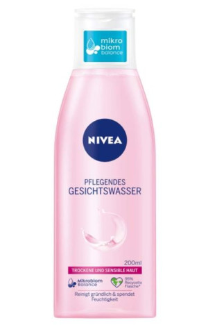(DE) Nivea, Odżywczy tonik do twarzy do skóry suchej i wrażliwej, 200 ml (P