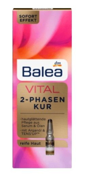 (DE) Balea, Vital dwufazowa kuracja ampułkowa, 7ml (PRODUKT Z NIEMIEC)