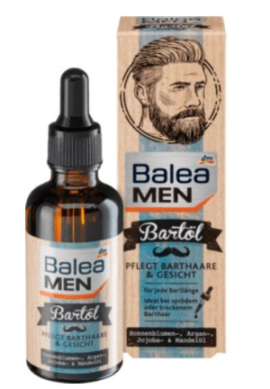 (DE) Balea Men, Olejek do brody, 50ml (PRODUKT Z NIEMIEC)