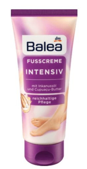 (DE) Balea, Intensywny krem do stóp, 100ml (PRODUKT Z NIEMIEC)