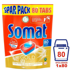 (DE) Somat  Gold12,  80 Tabletek do zmywarki (PRODUKT Z NIEMIEC)