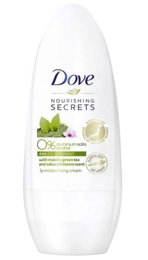 (DE) Dove, Nourishing Secrets, Antyperspirant w kulce, zielona herbata i kw