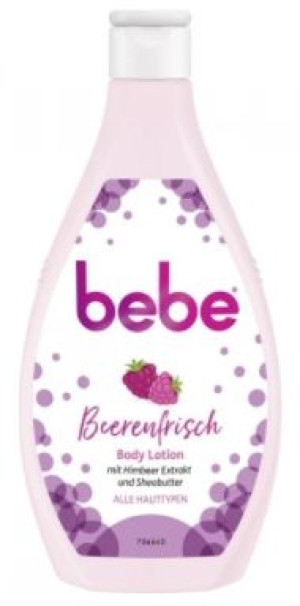 (DE) Bebe, Balsam do ciała, jagodowy, 400ml (PRODUKT Z NIEMIEC)