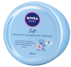 (DE) Nivea Baby, Krem dla niemowląt, 200 ml (PRODUKT Z NIEMIEC)