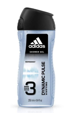 Adidas, Dynamic Pulse, Żel pod prysznic, 250ml