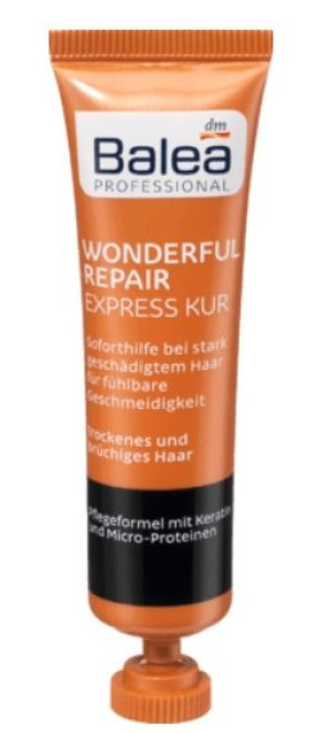 (DE) Balea, Profesjonalna kuracja regenerująca do włosów, 20ml (PRODUKT Z N