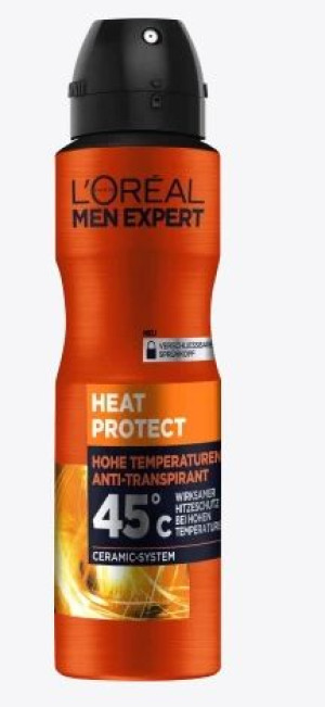 (DE) L’Oreal, Expert Heat Protect, Dezodorant, 150 ml (PRODUKT Z NIEMIEC)