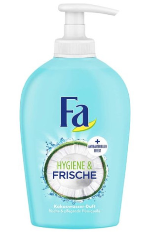 (DE) FA, Mydło w płynie o zapachu wody kokosowej, 250 ml (PRODUKT Z NIEMIEC