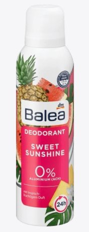 (DE) Balea, Dezodorant, Sweet Sunshine, 200 ml (PRODUKT Z NIEMIEC)
