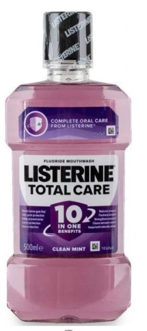 (DE) Listerine, Total Care, Płyn do płukania jamy ustnej, 600ml (PRODUKT Z