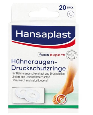 (DE) Hansaplast, Plastry chroniące przed otarciami, 20 sztuk (PRODUKT Z NIE