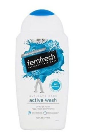 (DE) Femfresh, Ultimate Care Active Fresh Wash, Płyn do higieny intymnej, 2